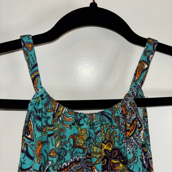 Twentyone Green Blue Halter Tank Top - Picture 3 of 4